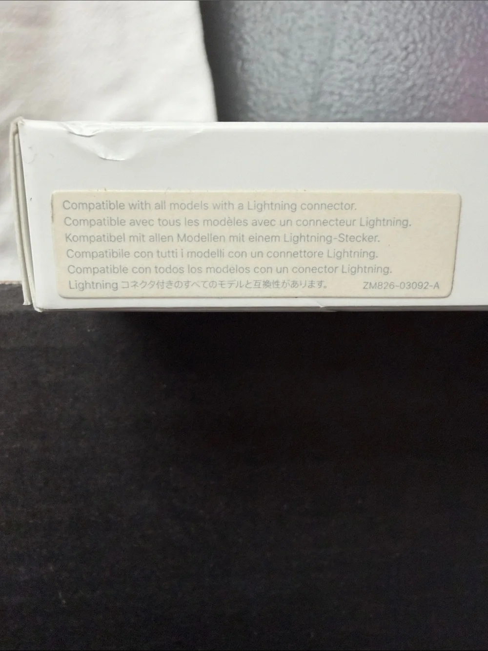 Apple USB-C to Lightning Cable — White